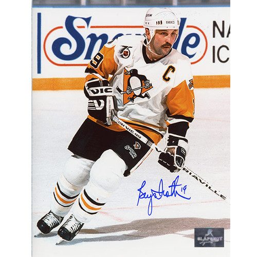 Bryan Trottier Pittsburgh Penguins Autographed Captain 8x10 Photo