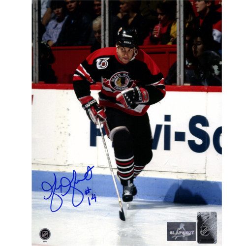 Greg Gilbert Chicago Blackhawks Autographed Hockey 8x10 Photo