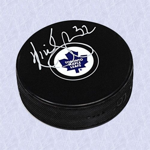 Nick Kypreos Toronto Maple Leafs Autographed Hockey Puck