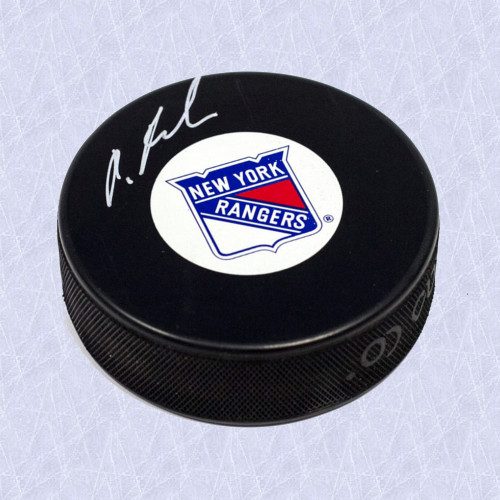 Pavel Bure New York Rangers Signed Hockey Puck