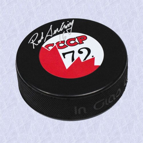 Rod Seiling Team Canada Summit Series Autographed Hockey Puck