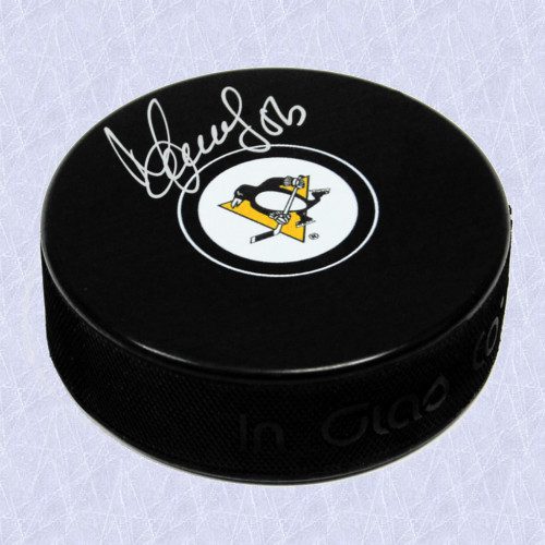 Sergei Zubov Pittsburgh Penguins Autographed Hockey Puck