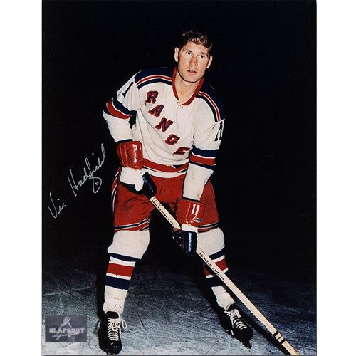 Vic Hadfield New York Rangers Autographed 8x10 Photo