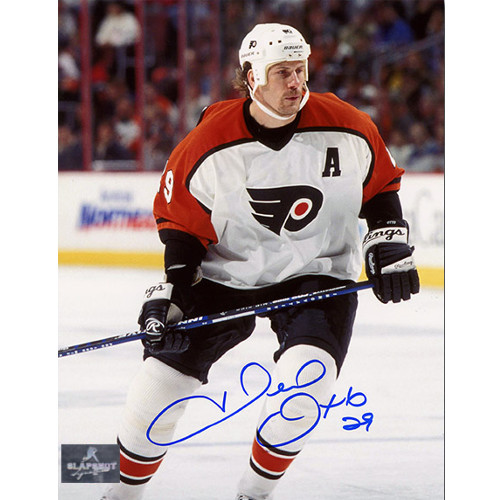 Joel Otto Philadelphia Flyers Hockey Action Autographed 8x10 Photo