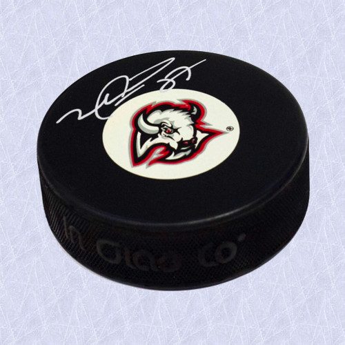 Mike Peca NHL Autographed Official Hockey Puck-Buffalo Sabres