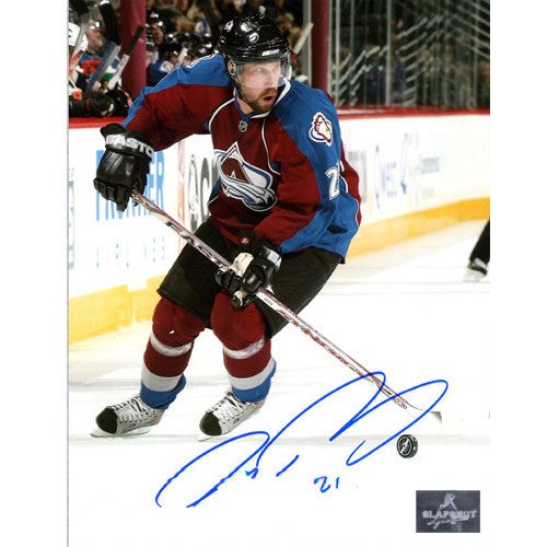 Peter Forsberg Autographed Photo Colorado Avalanche Playmaker 8x10
