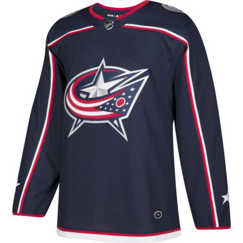 Columbus Blue Jackets Adidas Authentic Home NHL Jersey