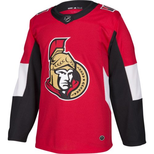 Ottawa Senators Adidas Authentic Home NHL Jersey