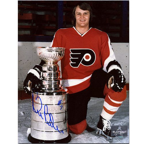 Bill Barber Autographed Philadelphia Flyers Stanley Cup 8x10 Photo