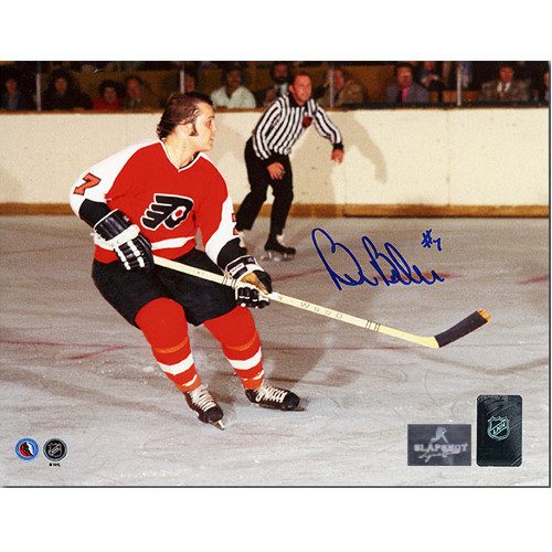 Bill Barber Philadelphia Flyers Autographed Horizontal Action 8x10 Photo