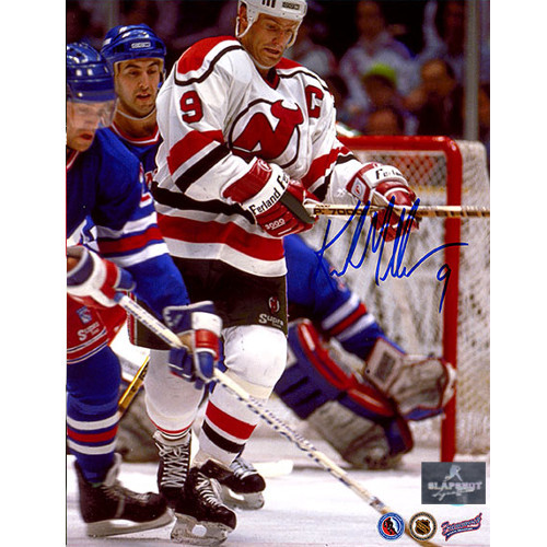 Kirk Muller New Jersey Devils Autographed Action 8x10 Photo