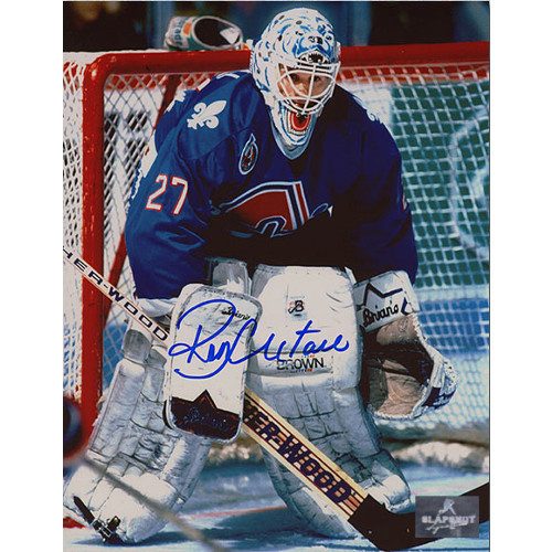 Ron Hextall Quebec Nordiques Autographed Goalie 8x10 Photo