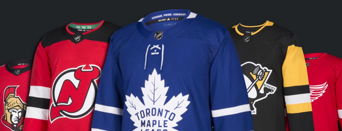 Custom Hockey Jerseys from Adidas