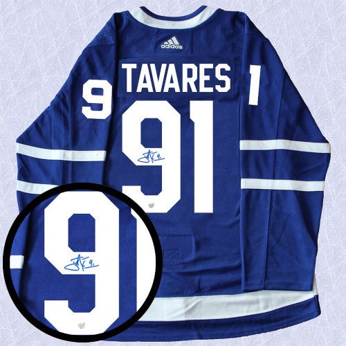 John Tavares Toronto Maple Leafs Signed Adidas Home Jersey