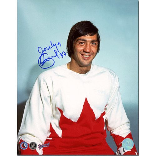 Jocelyn Guevremont Team Canada Autographed 1972 Summit Series 8x10 Photo