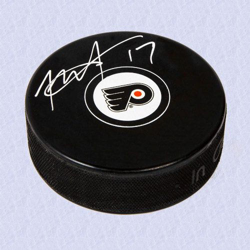Rod Brind'Amour Philadelphia Flyers Signed Autograph Model Hockey Puck