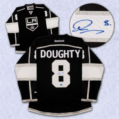 Drew Doughty Los Angeles Kings Autographed Reebok Premier Hockey Jersey