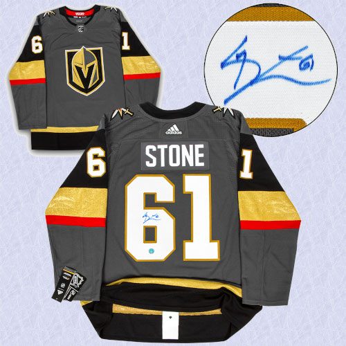 Mark Stone Vegas Golden Knights Autographed Adidas Authentic Hockey Jersey
