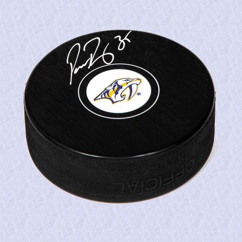 Pekka Rinne Nashville Predators Signed Autograph Model Hockey Puck