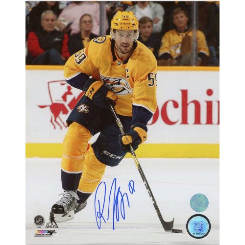 Roman Josi Nashville Predators Autographed NHL Captain 8x10 Photo