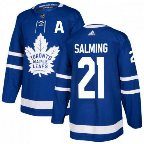 Borje Salming Toronto Maple Leafs Adidas Authentic Home NHL Jersey