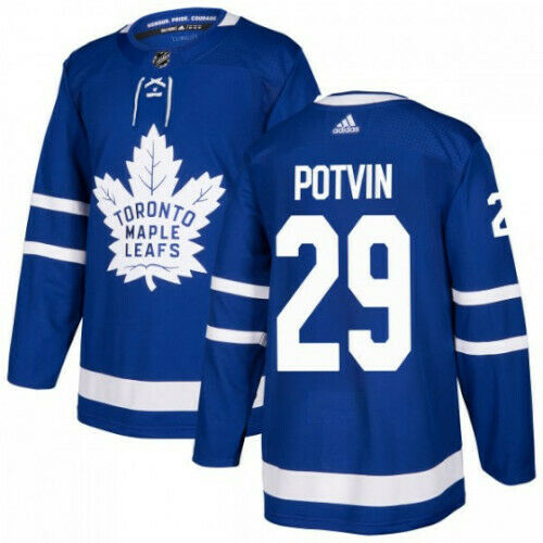 Felix Potvin Toronto Maple Leafs Adidas Authentic Home NHL Jersey