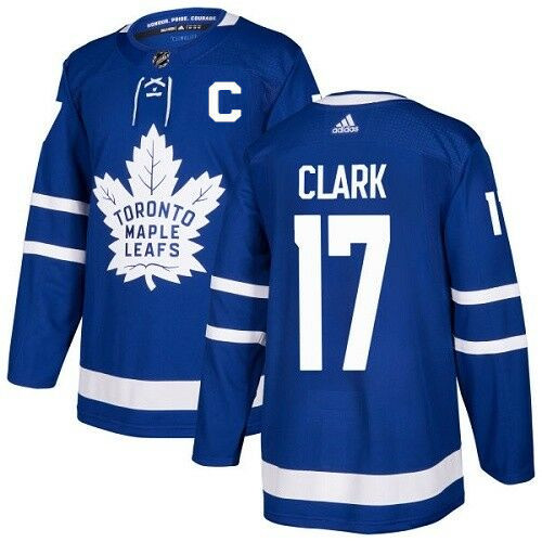 Wendel Clark Toronto Maple Leafs Adidas Authentic Home NHL Jersey