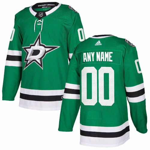 Dallas Stars Adidas Authentic Hockey Jersey Any Name and Number