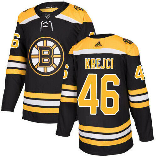 David Krejci Boston Bruins Adidas Authentic Home NHL Jersey