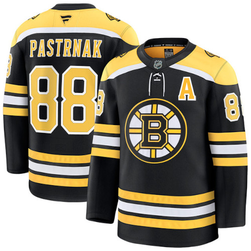 David Pastrnak Boston Bruins Fanatics Home Premium Jersey