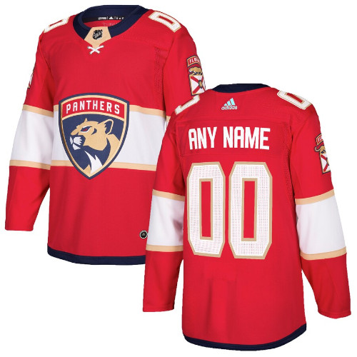 Florida Panthers Adidas Authentic Hockey Jersey Any Name and Number