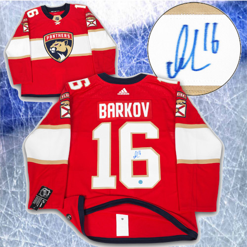 Aleksander Barkov Florida Panthers Signed Adidas Authentic Hockey Jersey