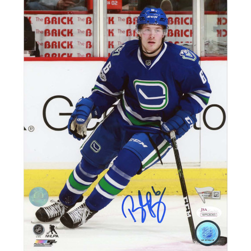 Brock Boeser Vancouver Canucks Signed 8x10 Rookie Photo
