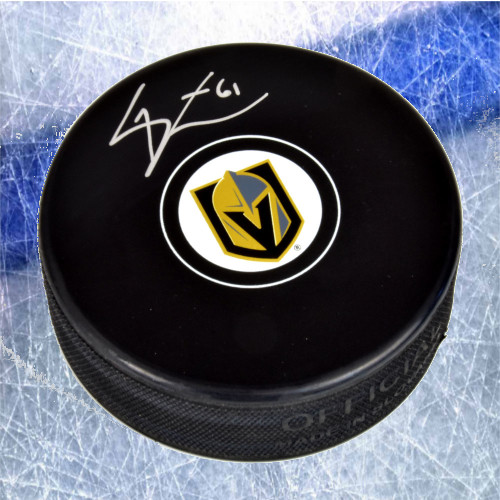 Mark Stone Vegas Golden Knights Autographed Hockey Puck