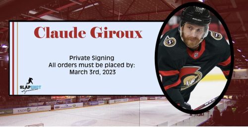 Claude Giroux - Private Signing March 2023