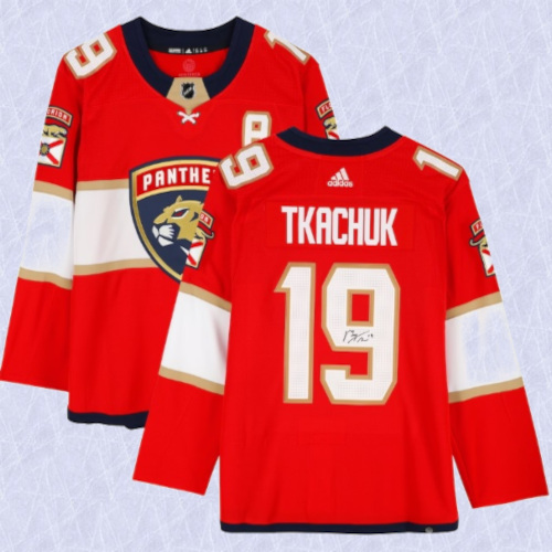 Matthew Tkachuk Autographed Florida Panthers Adidas Jersey