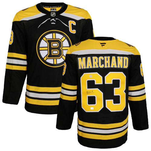 Brad Marchand Autographed Boston Bruins Fanatics Jersey