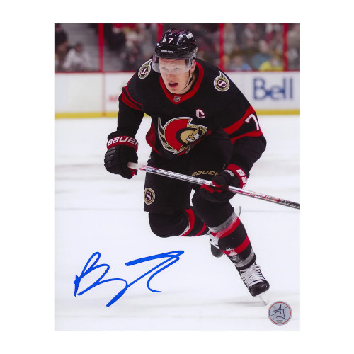 Brady Tkachuk Autographed Ottawa Senators Captain 8x10 Photo