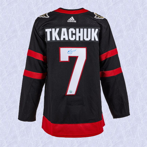 Brady Tkachuk Ottawa Senators Autographed Adidas Jersey