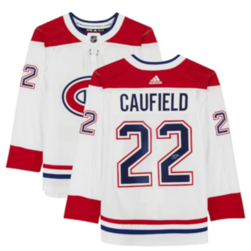 Cole Caufield Montreal Canadiens Autographed Adidas Home Authentic Jersey