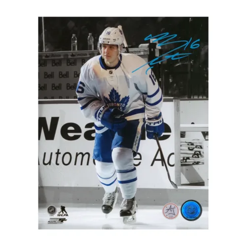 Mitch Marner Autographed Toronto Maple Leafs First Step 8x10 Photo