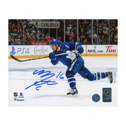Mitch Marner Toronto Maple Leafs Signed Shooter 8x10 Photo