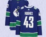Quinn Hughes Vancouver Canucks Autographed Adidas Home Jersey