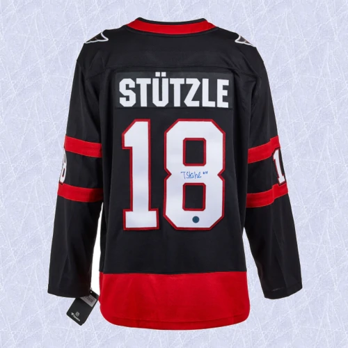 Tim Stutzle Ottawa Senators Autographed Adidas Jersey
