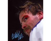 Wendel Clark Signed Toronto Maple Leafs Bloody Warrior 8x10 Photo