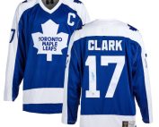 Wendel Clark Toronto Maple Leafs Signed Retro Fanatics Jersey