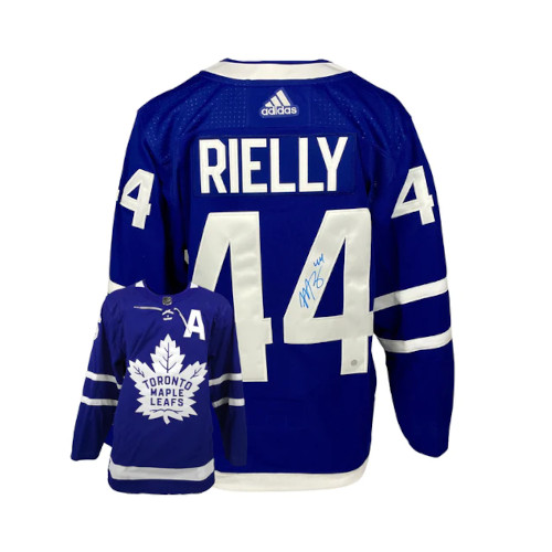 Morgan Rielly Adidas Jersey Autographed Authentic-Toronto Maple Leafs