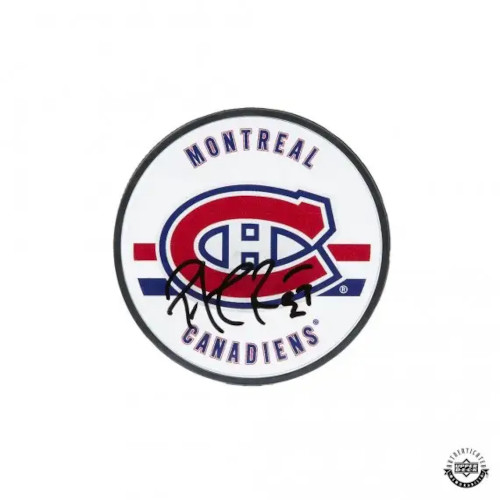 Patrick Roy Autographed Montreal Canadiens Acrylic Puck Auction