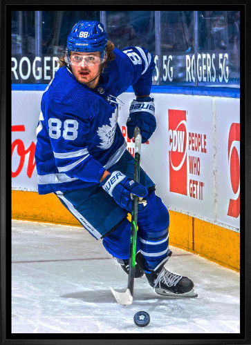 William Nylander Toronto Maple Leafs Framed 20x29 Canvas Auction
