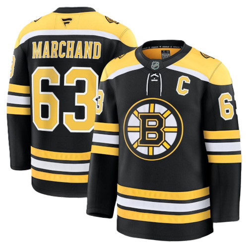 Brad Marchand Boston Bruins Fanatics Home Premium Jersey